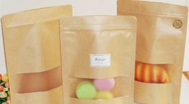 新しい環境にやさしい食品包装材料: 紙とプラスチック包装