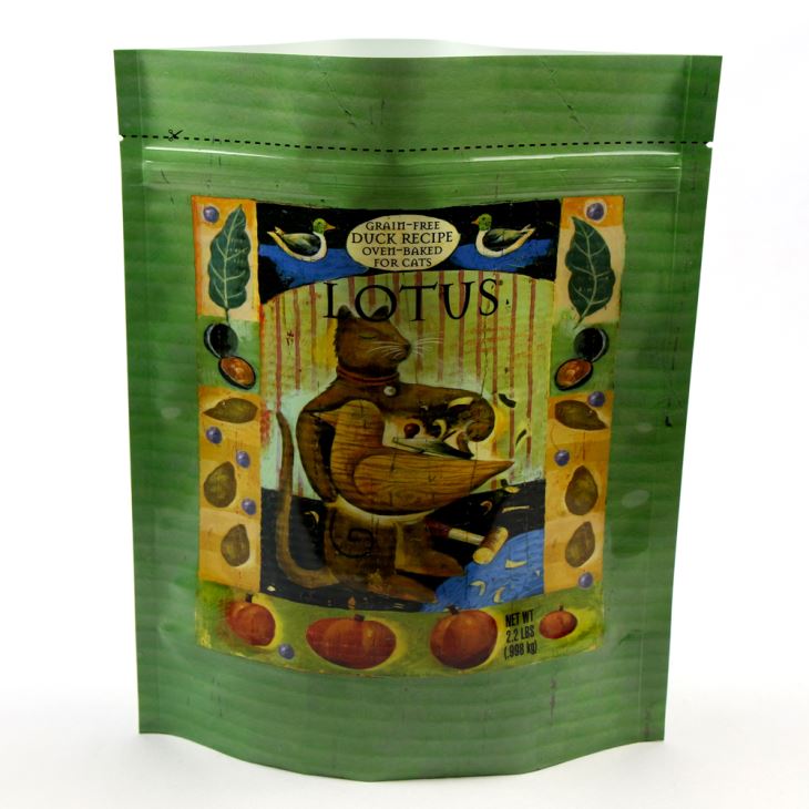 スタンドアップキャットフードバッグ