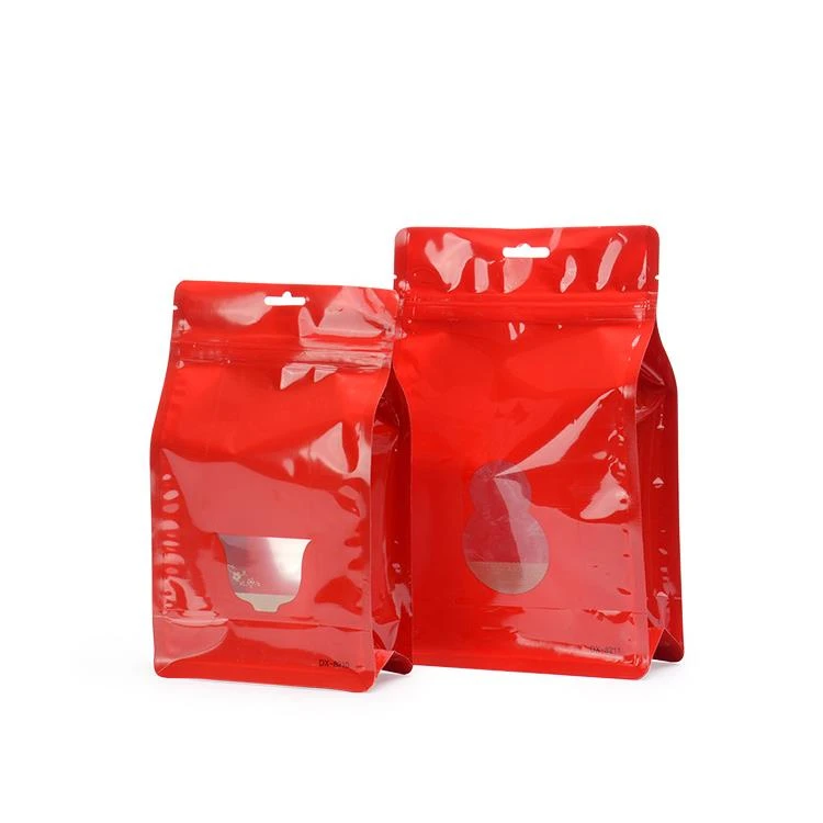 窓付きアルミニウムホイルボックスポーチ Aluminium Foil Boxpouch With Window