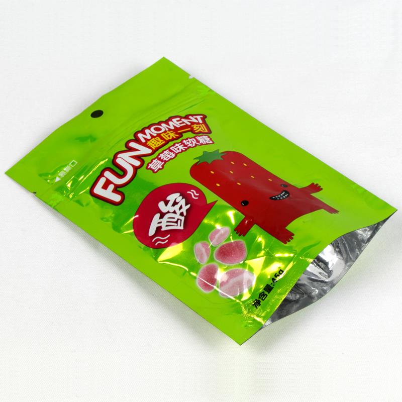 プラスチックスタンドアップジッパーキャンディバッグ Plastic Stand Up Zipper Candy Bag