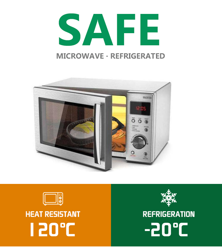 3 compartment food container