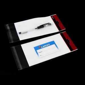 カスタムプリントクリアスモールポリバッグOpp自己粘着性バッグ