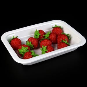 新鮮な果物を包装するためのプラスチック製食品トレイ