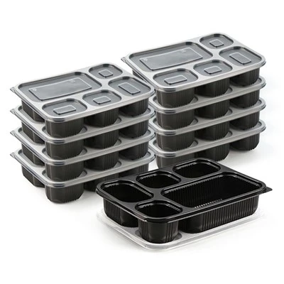 弁当箱 5コンパートメント 使い捨て