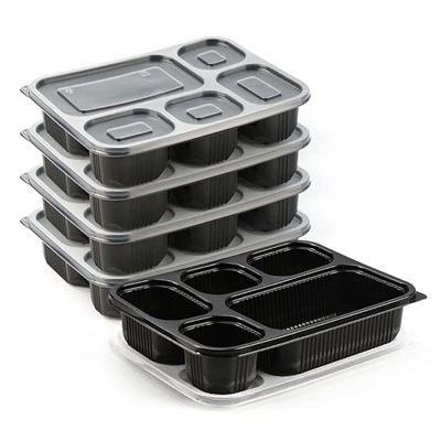 使い捨てプラスチック製食事準備容器