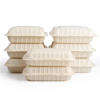 ヒンジ付きプラスチック取り出し容器