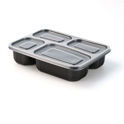 プラスチック製の使い捨て食事準備容器