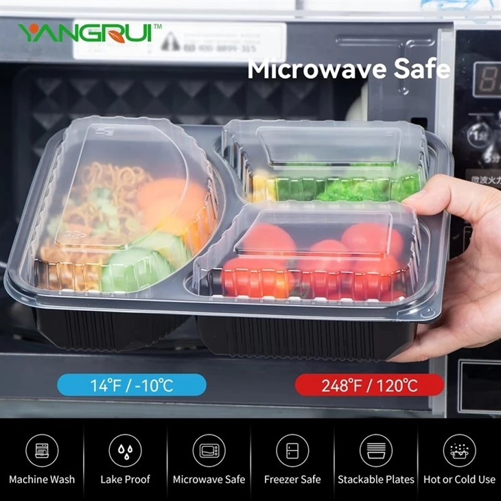 3-compartment To-go Boxes best