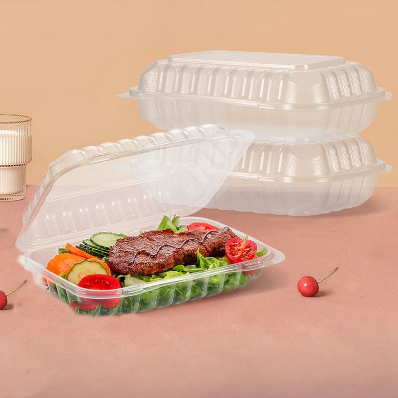 透明なFood To Goコンテナ