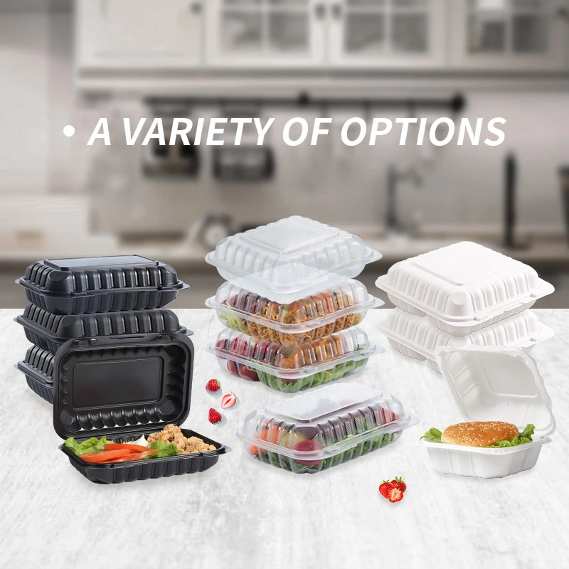 clear plastic take out containers
